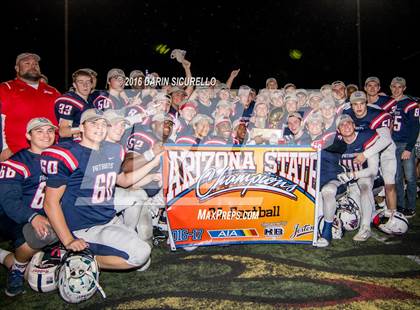 Thumbnail 2 in American Leadership Academy vs. Sabino (AIA Division 3A Final) photogallery.