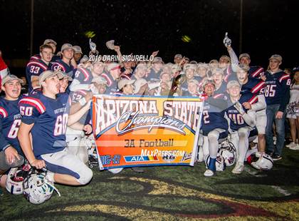 Thumbnail 1 in American Leadership Academy vs. Sabino (AIA Division 3A Final) photogallery.