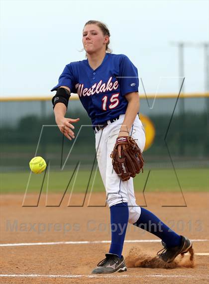 Thumbnail 1 in Westlake vs Cedar Ridge (5A Region 2 Bi-district playoff) photogallery.