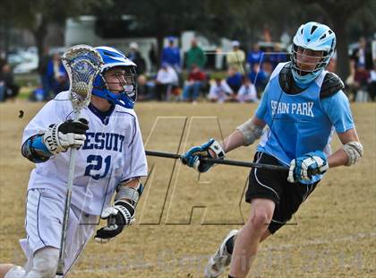 Thumbnail 2 in Jesuit vs.Spain (Allstate Sugar Bowl Lacrosse  Classic) photogallery.