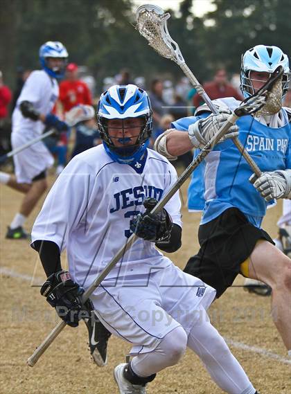 Thumbnail 2 in Jesuit vs.Spain (Allstate Sugar Bowl Lacrosse  Classic) photogallery.