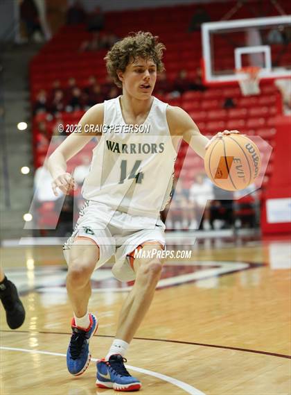 Thumbnail 2 in Snow Canyon vs. Hurricane (UHSAA 4A Quarterfinal Playoff) photogallery.