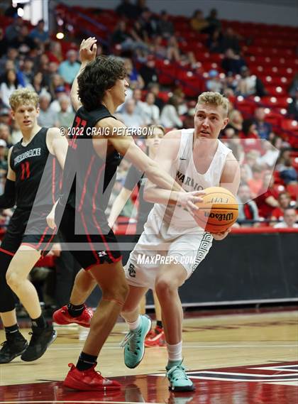 Thumbnail 3 in Snow Canyon vs. Hurricane (UHSAA 4A Quarterfinal Playoff) photogallery.