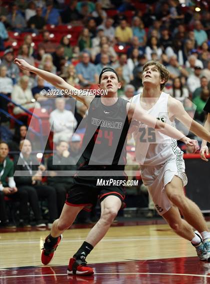 Thumbnail 2 in Snow Canyon vs. Hurricane (UHSAA 4A Quarterfinal Playoff) photogallery.