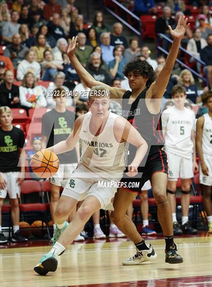 Thumbnail 2 in Snow Canyon vs. Hurricane (UHSAA 4A Quarterfinal Playoff) photogallery.