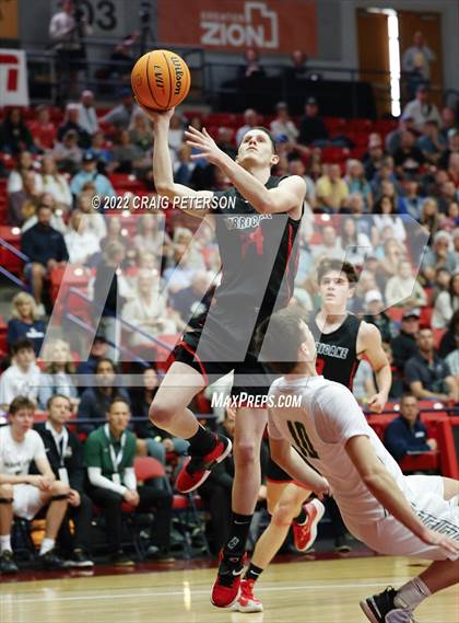 Thumbnail 2 in Snow Canyon vs. Hurricane (UHSAA 4A Quarterfinal Playoff) photogallery.
