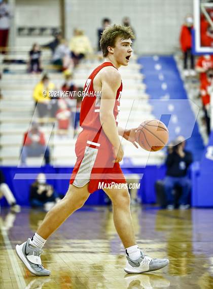 Thumbnail 2 in Fishers vs Hamilton Southeastern (IHSAA Sectional Round 1 Playoff) photogallery.