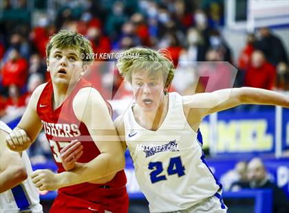 Thumbnail 3 in Fishers vs Hamilton Southeastern (IHSAA Sectional Round 1 Playoff) photogallery.
