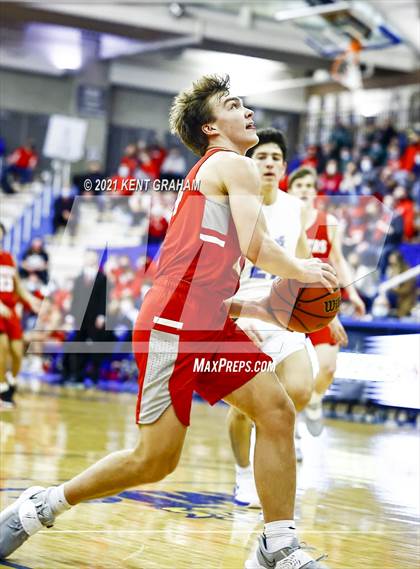 Thumbnail 3 in Fishers vs Hamilton Southeastern (IHSAA Sectional Round 1 Playoff) photogallery.