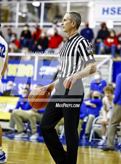 Thumbnail 2 in Fishers vs Hamilton Southeastern (IHSAA Sectional Round 1 Playoff) photogallery.