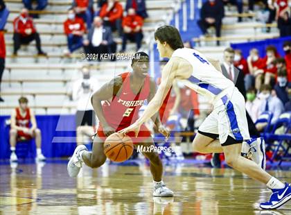 Thumbnail 1 in Fishers vs Hamilton Southeastern (IHSAA Sectional Round 1 Playoff) photogallery.