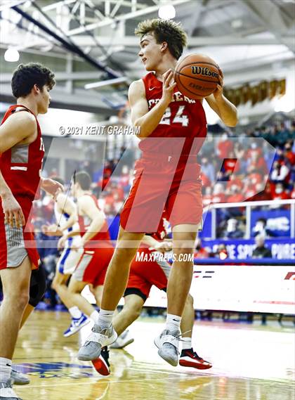 Thumbnail 1 in Fishers vs Hamilton Southeastern (IHSAA Sectional Round 1 Playoff) photogallery.
