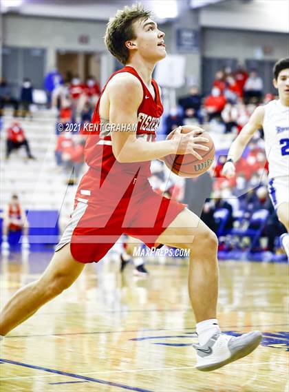 Thumbnail 1 in Fishers vs Hamilton Southeastern (IHSAA Sectional Round 1 Playoff) photogallery.