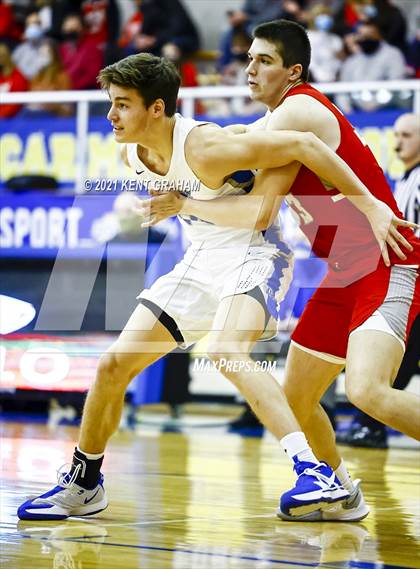 Thumbnail 2 in Fishers vs Hamilton Southeastern (IHSAA Sectional Round 1 Playoff) photogallery.