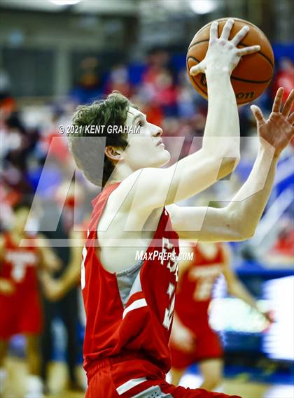 Thumbnail 3 in Fishers vs Hamilton Southeastern (IHSAA Sectional Round 1 Playoff) photogallery.