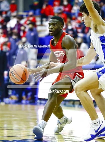 Thumbnail 2 in Fishers vs Hamilton Southeastern (IHSAA Sectional Round 1 Playoff) photogallery.