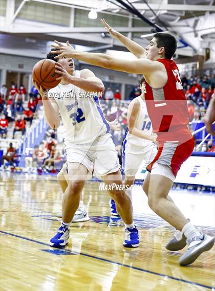Thumbnail 2 in Fishers vs Hamilton Southeastern (IHSAA Sectional Round 1 Playoff) photogallery.