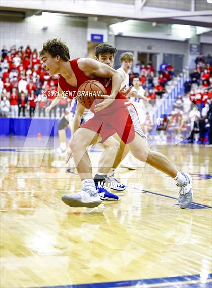 Thumbnail 3 in Fishers vs Hamilton Southeastern (IHSAA Sectional Round 1 Playoff) photogallery.