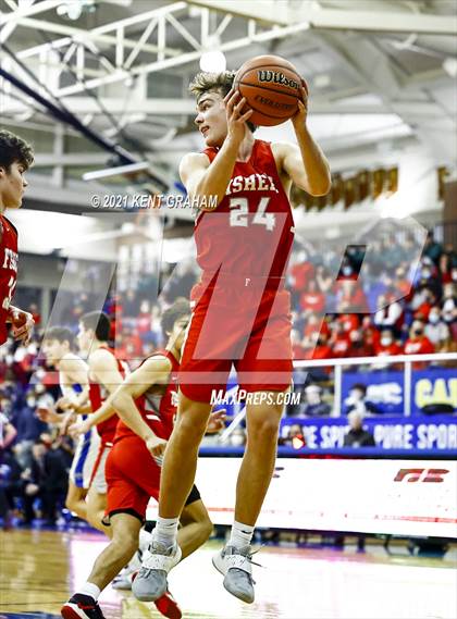 Thumbnail 3 in Fishers vs Hamilton Southeastern (IHSAA Sectional Round 1 Playoff) photogallery.