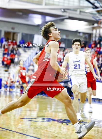 Thumbnail 2 in Fishers vs Hamilton Southeastern (IHSAA Sectional Round 1 Playoff) photogallery.
