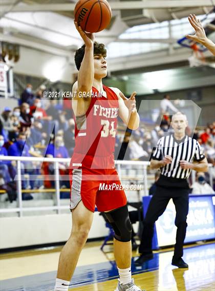 Thumbnail 1 in Fishers vs Hamilton Southeastern (IHSAA Sectional Round 1 Playoff) photogallery.