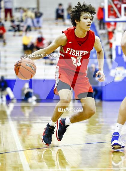 Thumbnail 1 in Fishers vs Hamilton Southeastern (IHSAA Sectional Round 1 Playoff) photogallery.