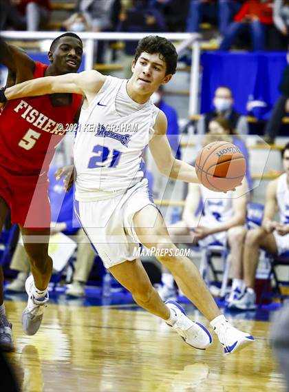 Thumbnail 3 in Fishers vs Hamilton Southeastern (IHSAA Sectional Round 1 Playoff) photogallery.