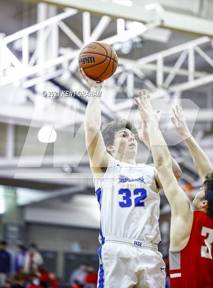 Thumbnail 2 in Fishers vs Hamilton Southeastern (IHSAA Sectional Round 1 Playoff) photogallery.