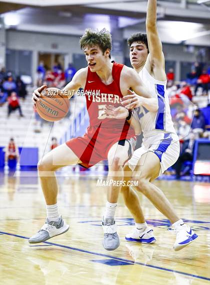 Thumbnail 1 in Fishers vs Hamilton Southeastern (IHSAA Sectional Round 1 Playoff) photogallery.