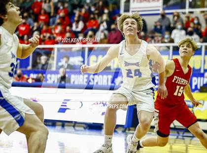 Thumbnail 2 in Fishers vs Hamilton Southeastern (IHSAA Sectional Round 1 Playoff) photogallery.