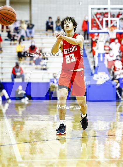 Thumbnail 3 in Fishers vs Hamilton Southeastern (IHSAA Sectional Round 1 Playoff) photogallery.