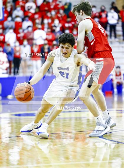 Thumbnail 3 in Fishers vs Hamilton Southeastern (IHSAA Sectional Round 1 Playoff) photogallery.