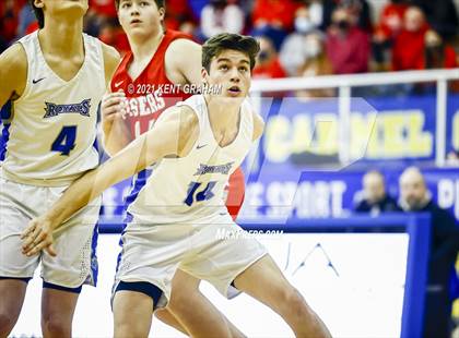 Thumbnail 1 in Fishers vs Hamilton Southeastern (IHSAA Sectional Round 1 Playoff) photogallery.
