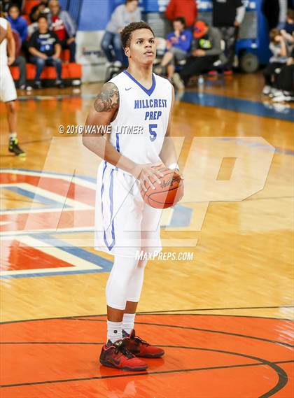 Thumbnail 3 in Prolific Prep Academy vs Hillcrest Prep (Marshall County Hoopfest) photogallery.