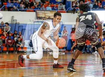 Thumbnail 1 in Prolific Prep Academy vs Hillcrest Prep (Marshall County Hoopfest) photogallery.