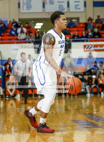 Thumbnail 1 in Prolific Prep Academy vs Hillcrest Prep (Marshall County Hoopfest) photogallery.