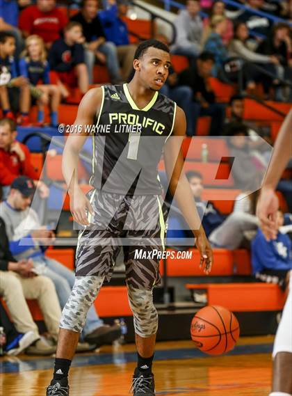Thumbnail 3 in Prolific Prep Academy vs Hillcrest Prep (Marshall County Hoopfest) photogallery.