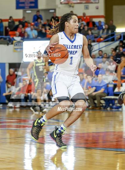 Thumbnail 1 in Prolific Prep Academy vs Hillcrest Prep (Marshall County Hoopfest) photogallery.