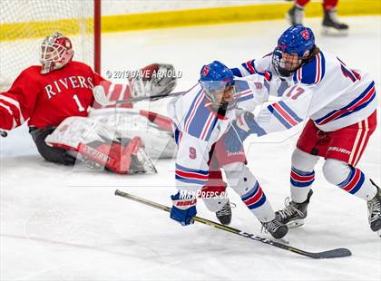Thumbnail 1 in Holderness @ Rivers (NEPSAC Small School Semifinal) photogallery.