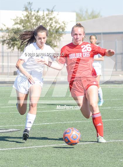 Thumbnail 1 in Boulder Creek @ Pinnacle (AIA 6A Quarterfinal Playoff) photogallery.