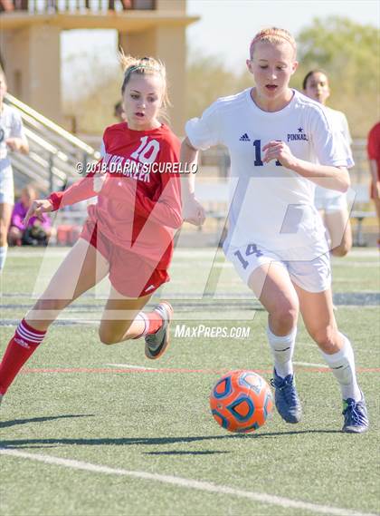 Thumbnail 1 in Boulder Creek @ Pinnacle (AIA 6A Quarterfinal Playoff) photogallery.