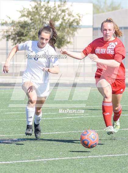 Thumbnail 3 in Boulder Creek @ Pinnacle (AIA 6A Quarterfinal Playoff) photogallery.