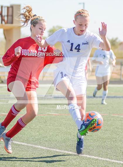 Thumbnail 3 in Boulder Creek @ Pinnacle (AIA 6A Quarterfinal Playoff) photogallery.