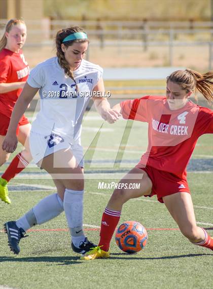 Thumbnail 1 in Boulder Creek @ Pinnacle (AIA 6A Quarterfinal Playoff) photogallery.