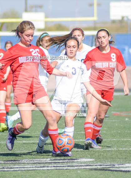 Thumbnail 1 in Boulder Creek @ Pinnacle (AIA 6A Quarterfinal Playoff) photogallery.