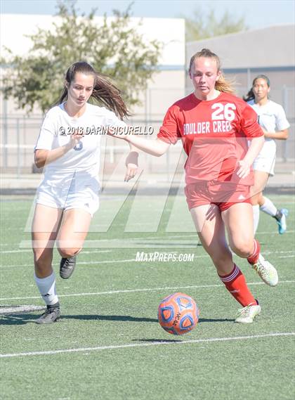 Thumbnail 1 in Boulder Creek @ Pinnacle (AIA 6A Quarterfinal Playoff) photogallery.