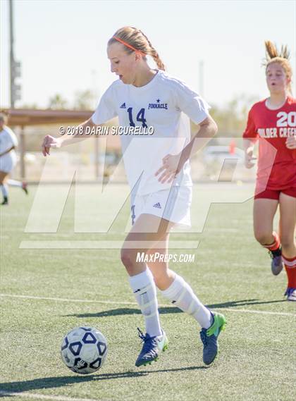Thumbnail 1 in Boulder Creek @ Pinnacle (AIA 6A Quarterfinal Playoff) photogallery.