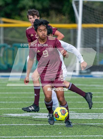 Thumbnail 1 in Brebeuf Jesuit Preparatory vs. Speedway (IHSAA 2A Regional Final) photogallery.