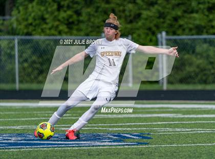 Thumbnail 3 in Brebeuf Jesuit Preparatory vs. Speedway (IHSAA 2A Regional Final) photogallery.