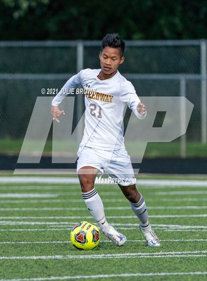 Thumbnail 2 in Brebeuf Jesuit Preparatory vs. Speedway (IHSAA 2A Regional Final) photogallery.
